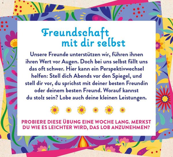 Produktbild: Jede Woche etwas Neues wagen - 50 Impulse f&uuml;r mehr Selbstliebe