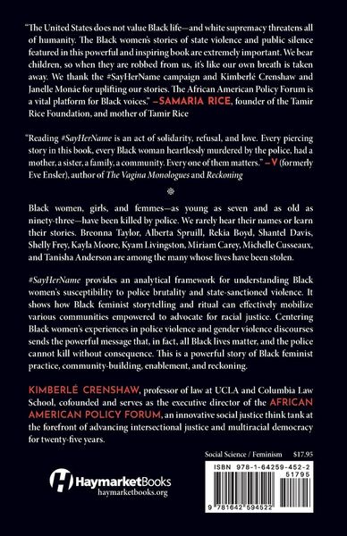 Produktbild: #SayHerName