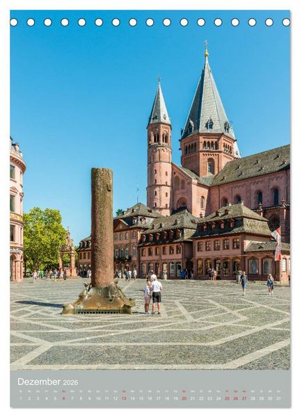 Produktbild: Mainz - Ein Portr&auml;t (Tischkalender 2026 DIN A5 hoch), CALVENDO Monatskalender