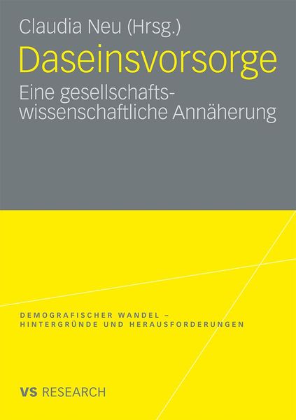 Produktbild: Daseinsvorsorge