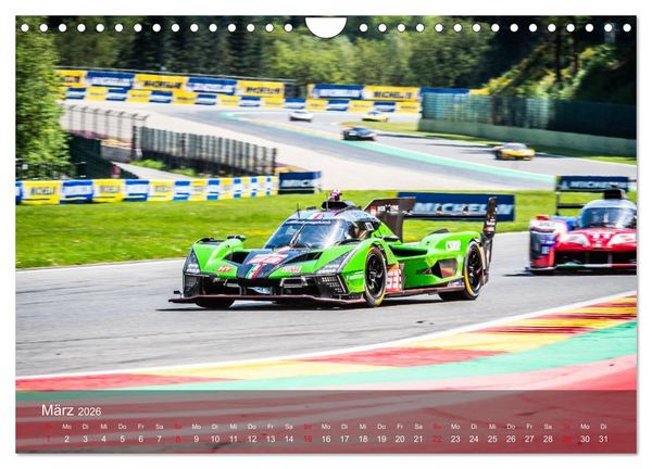 Produktbild: World Endurance Championship (Wandkalender 2026 DIN A4 quer), CALVENDO Monatskalender