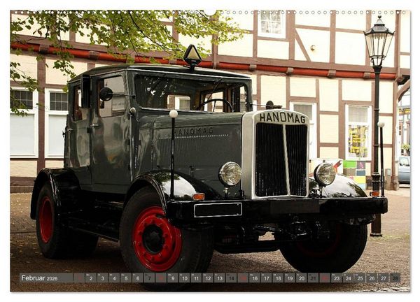 Produktbild: Oldtimer vergangenger Jahrzehnte (hochwertiger Premium Wandkalender 2026 DIN A2 quer), Kunstdruck in Hochglanz