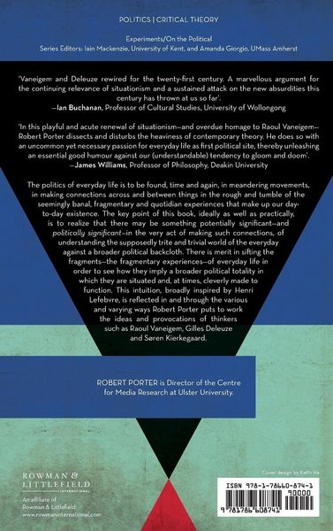 Produktbild: Meanderings Through the Politics of Everyday Life
