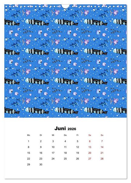 Produktbild: MUSTERMACKE (Wandkalender 2026 DIN A3 hoch), CALVENDO Monatskalender