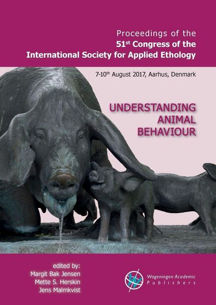 Produktbild: Proceedings of the 51st Congress of the International Society for Applied Ethology