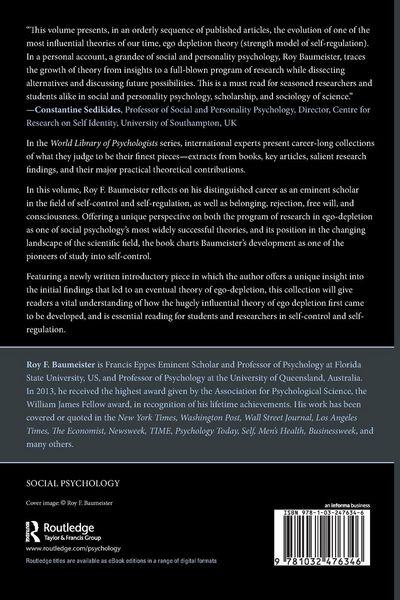 Produktbild: Self-Regulation and Self-Control