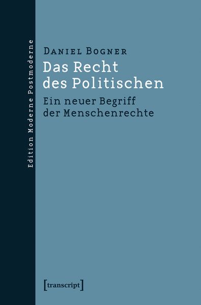 Produktbild: Das Recht des Politischen