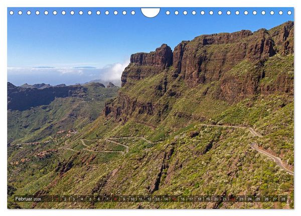 Produktbild: Vulkaninsel im Atlantik, Teneriffa (Wandkalender 2026 DIN A4 quer), CALVENDO Monatskalender
