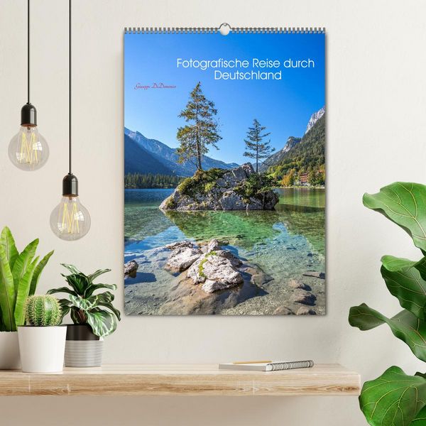 Produktbild: Fotografische Reise durch Deutschland (Wandkalender 2026 DIN A2 hoch), CALVENDO Monatskalender