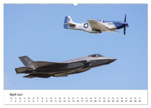 Produktbild: Klassiker der L&uuml;fte (hochwertiger Premium Wandkalender 2027 DIN A2 quer), Kunstdruck in Hochglanz