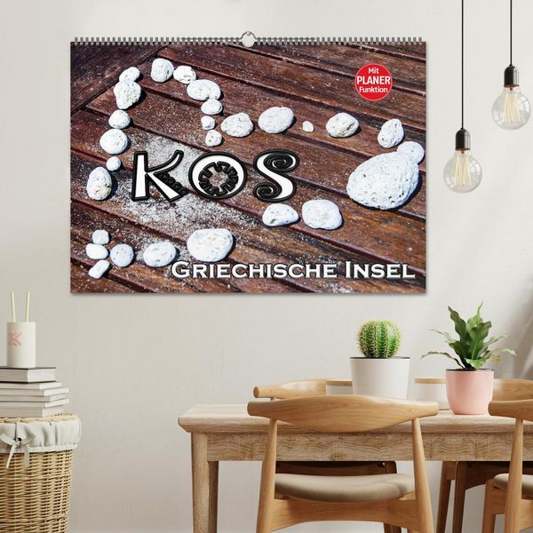 Produktbild: Griechische Insel Kos (Wandkalender 2026 DIN A2 quer), CALVENDO Monatskalender