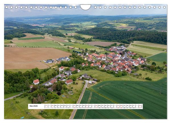 Produktbild: Die Ringgau D&ouml;rfer (Wandkalender 2026 DIN A4 quer), CALVENDO Monatskalender