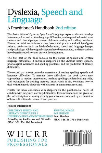 Produktbild: Dyslexia, Speech and Language 2e