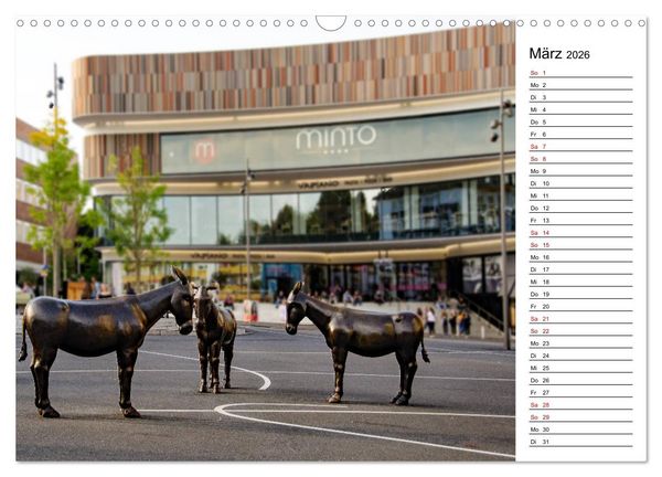 Produktbild: Unterwegs in M&ouml;nchengladbach (Wandkalender 2026 DIN A3 quer), CALVENDO Monatskalender