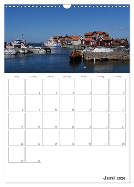 Produktbild: Typisch Schwedisch Bohusl&auml;n (Wandkalender 2026 DIN A3 hoch), CALVENDO Monatskalender