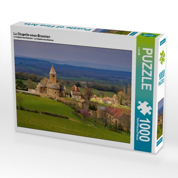 Produktbild: CALVENDO Puzzle La Chapelle-sous-Brancion 1000 Teile Puzzle quer | 1000 Teile Lege-Gr&ouml;&szlig;e 64 &times; 48 cm Foto-Puzzle f&uuml;r gl&uuml;ckliche Stunden