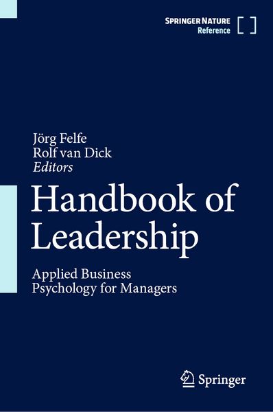 Produktbild: Handbook of Leadership