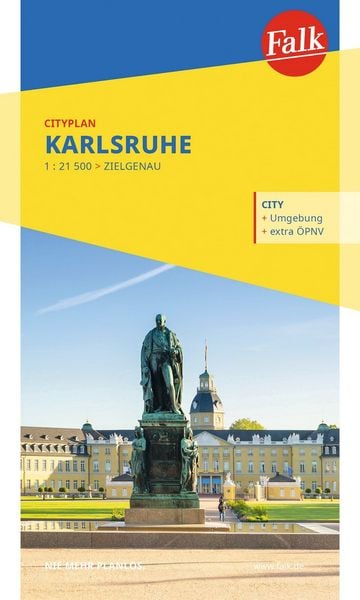 Produktbild: Falk Cityplan Karlsruhe 1:21.500