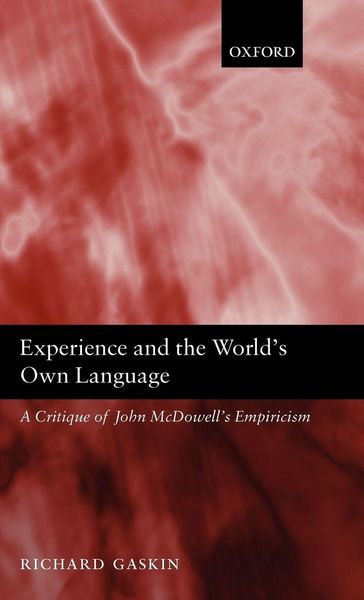 Produktbild: Experience and the World's Own Language