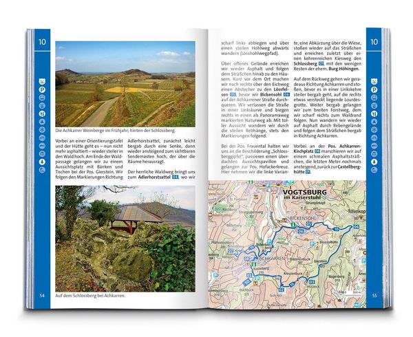 Produktbild: KOMPASS Wanderf&uuml;hrer Schwarzwald S&uuml;d mit Naturpark, Kaiserstuhl und Markgr&auml;flerland, 60 Touren mit Extra-Tourenkarte
