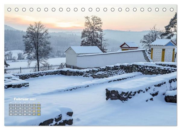 Produktbild: R&ouml;misches Freilichtmuseum Hechingen-Stein 2027 (Tischkalender 2027 DIN A5 quer), CALVENDO Monatskalender