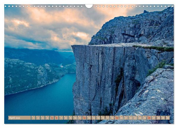 Produktbild: Vom S&uuml;dkap zum Nordkap (Wandkalender 2026 DIN A3 quer), CALVENDO Monatskalender