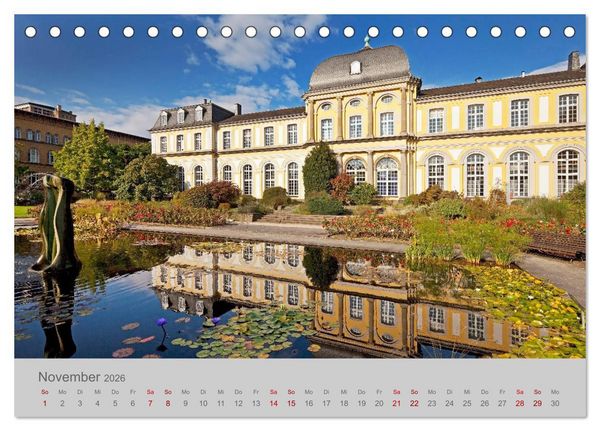 Produktbild: Bonn Die Stadt am Rhein (Tischkalender 2026 DIN A5 quer), CALVENDO Monatskalender