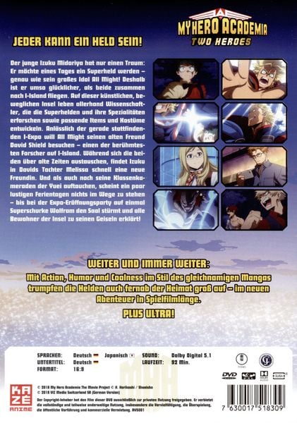 Produktbild: My Hero Academia: Two Heroes
