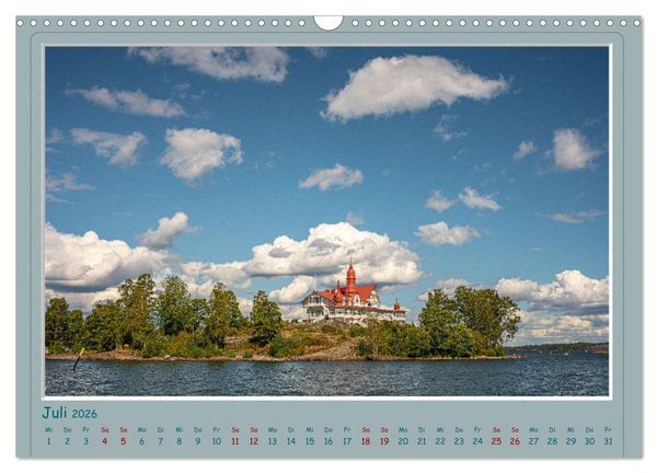 Produktbild: HELSINKI CITY (Wandkalender 2026 DIN A3 quer), CALVENDO Monatskalender