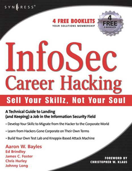 Produktbild: InfoSec Career Hacking: Sell Your Skillz, Not Your Soul