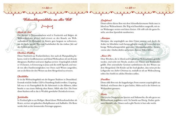 Produktbild: Das gro&szlig;e Hausbuch f&uuml;r die Weihnachtszeit. Singen, Dichten, Backen, Basteln f&uuml;r die ganze Familie