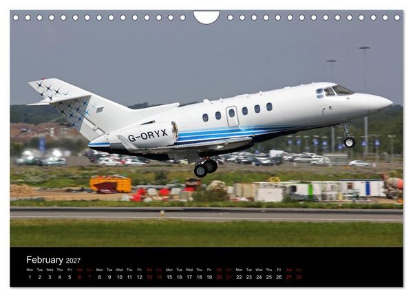Produktbild: Bizjets (Wall Calendar 2027 DIN A4 landscape), CALVENDO 12 Month Wall Calendar