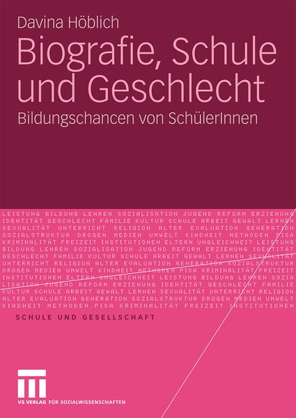 Produktbild: Biografie, Schule und Geschlecht