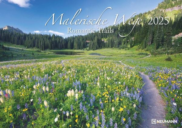 Malerische Wege 2025 - Wand-Kalender - 42x29,7 - Natur