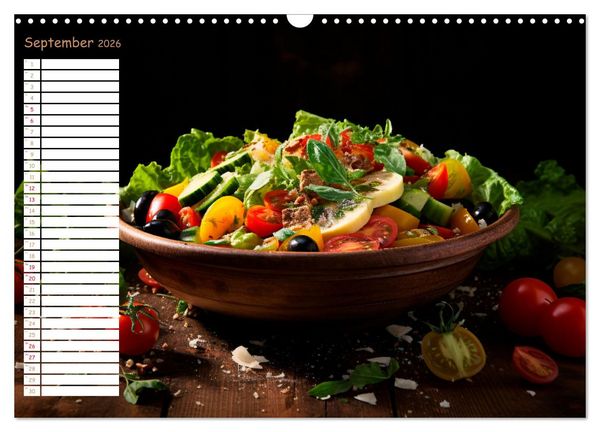 Produktbild: Fastfood &Auml;sthetik (Wandkalender 2026 DIN A3 quer), CALVENDO Monatskalender