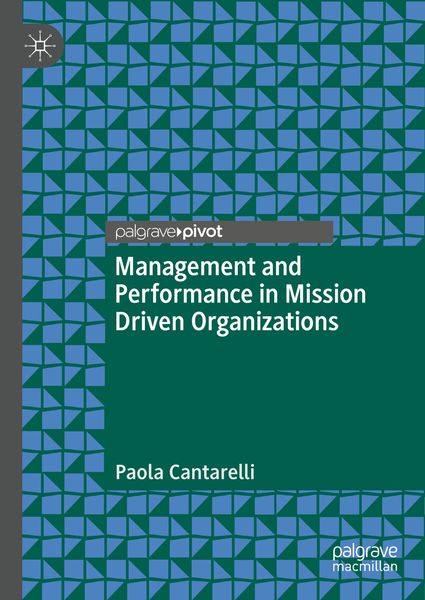 Produktbild: Management and Performance in Mission Driven Organizations
