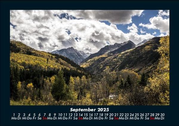 Produktbild: Bergige Welten 2025 Fotokalender DIN A5