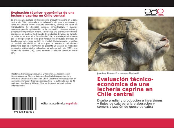 Produktbild: Evaluaci&oacute;n t&eacute;cnico- econ&oacute;mica de una lecher&iacute;a caprina en Chile central