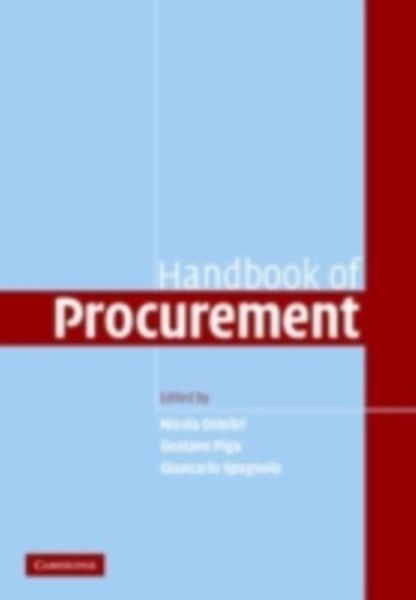 Produktbild: Handbook of Procurement