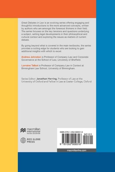 Produktbild: Great Debates in Commercial and Corporate Law