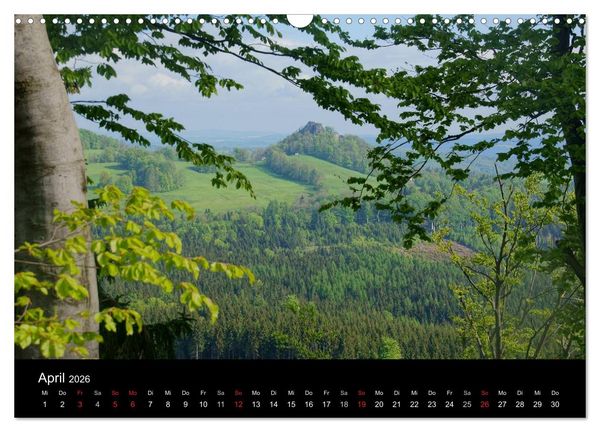 Produktbild: Mein liebes Lausitzer Gebirge (Wandkalender 2026 DIN A3 quer), CALVENDO Monatskalender