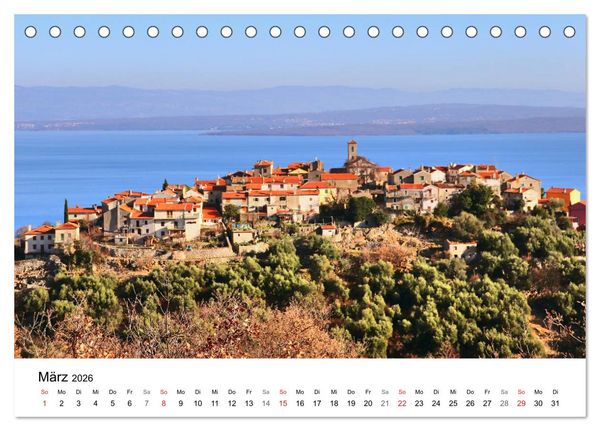 Produktbild: Kroatiens Inselzauber, Cres (Tischkalender 2026 DIN A5 quer), CALVENDO Monatskalender