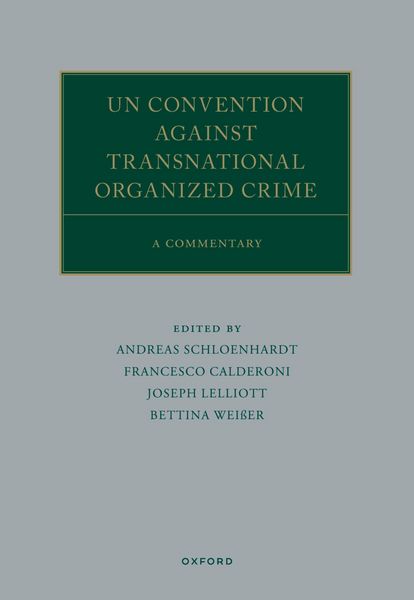 Produktbild: UN Convention against Transnational Organized Crime
