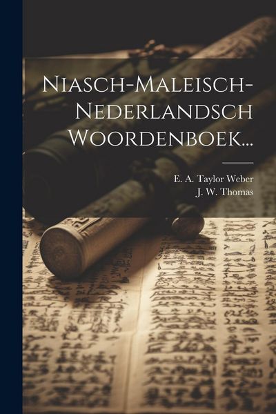 Produktbild: Niasch-maleisch-nederlandsch Woordenboek...