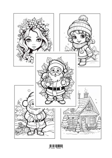 Produktbild: Ho-Ho-Ho! Weihnachtsfreude zum Ausmalen und Entdecken