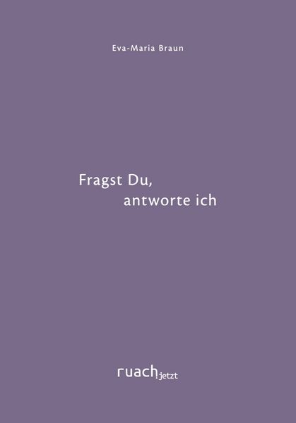 Produktbild: Fragst Du, antworte ich