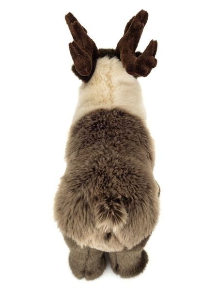 Produktbild: Teddy Hermann 90854 - Rentier stehend, Pl&uuml;sch, 32 cm