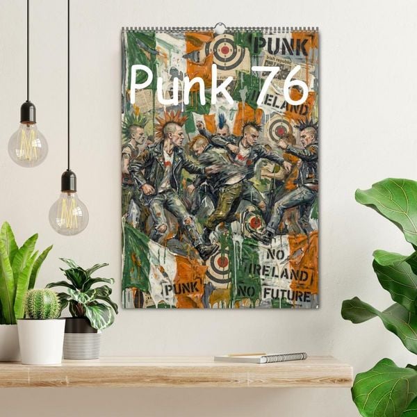 Produktbild: Punk 76 (Wandkalender 2027 DIN A2 hoch), CALVENDO Monatskalender