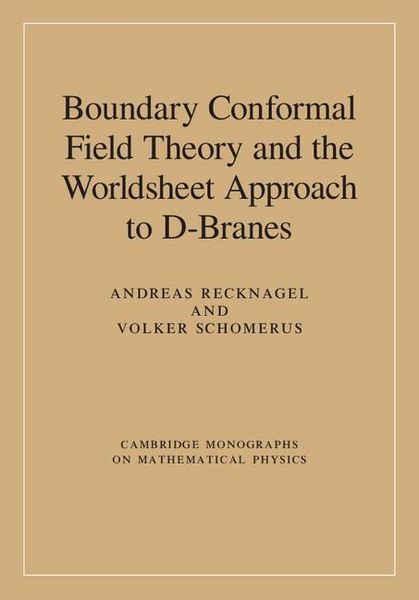 Produktbild: Boundary Conformal Field Theory and the Worldsheet Approach to D-Branes