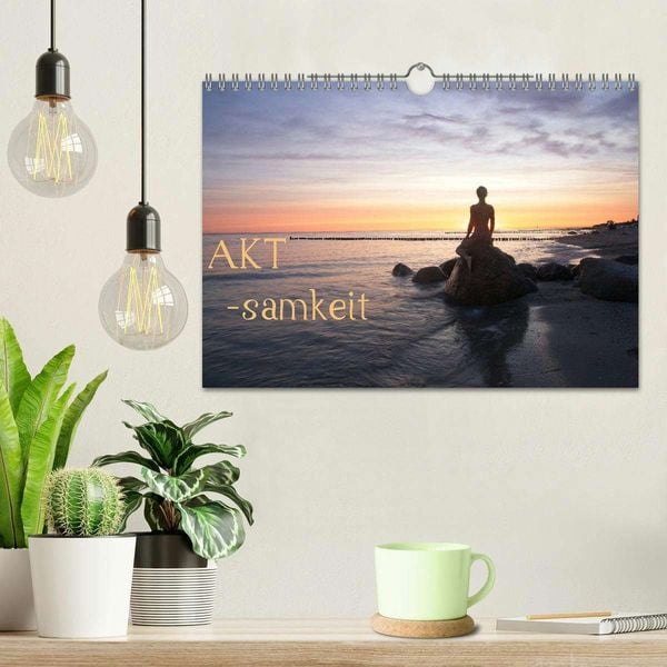 Produktbild: AKT-samkeit (Wandkalender 2026 DIN A4 quer), CALVENDO Monatskalender